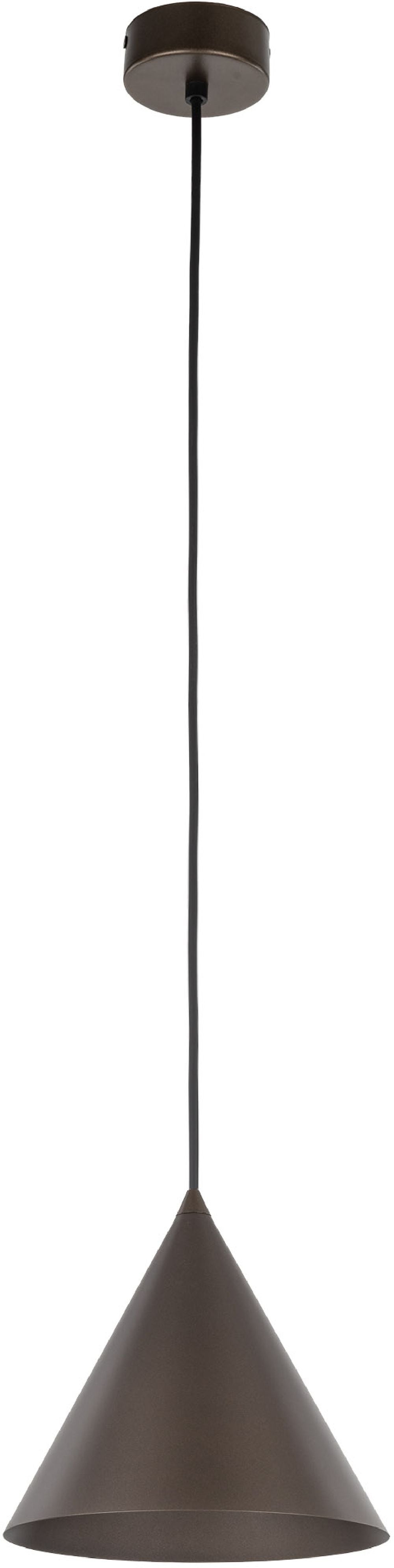 TK Lighting Cono závěsné svítidlo 1x15 W hnědá 10073