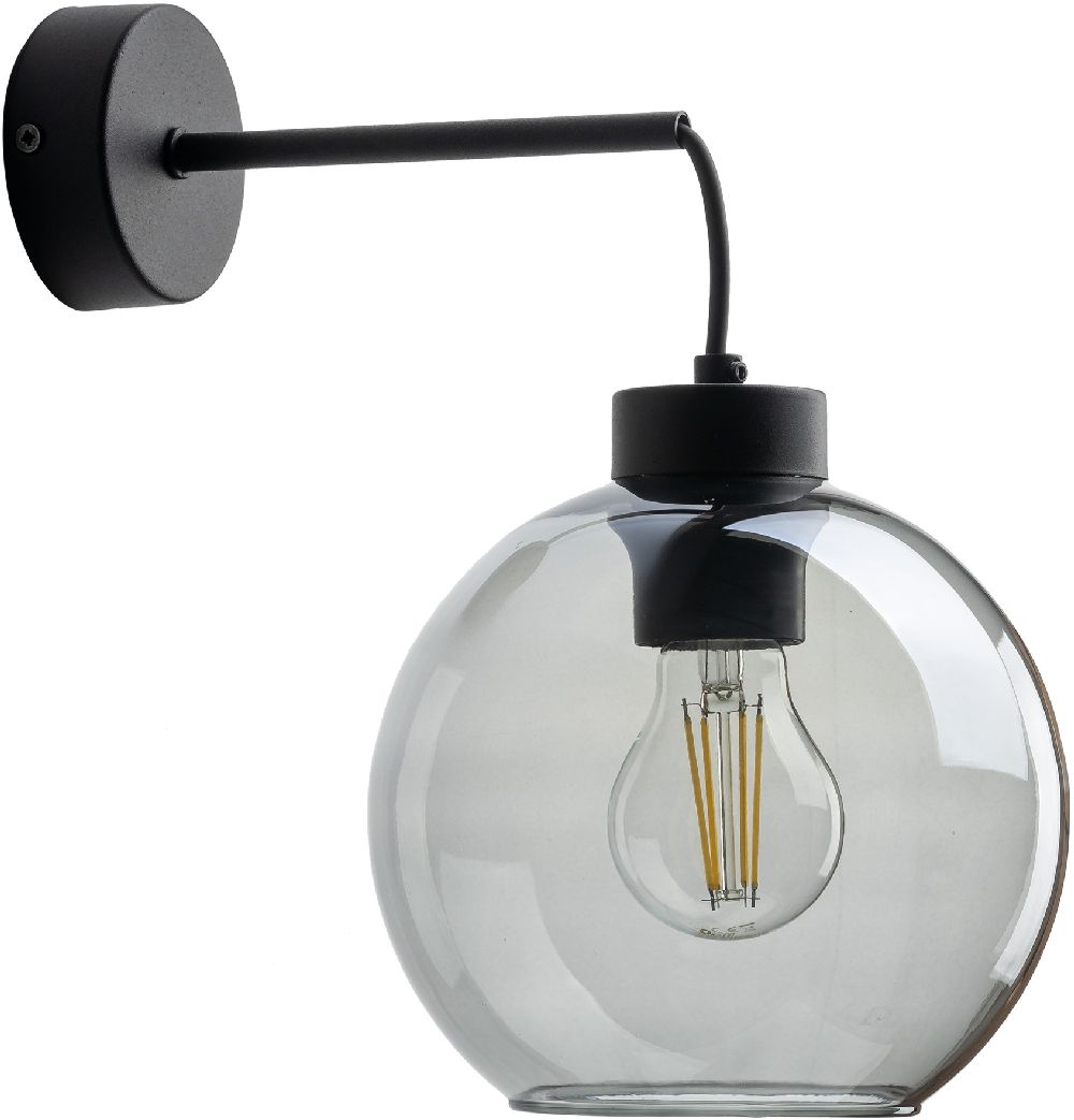 TK Lighting Cubus nástěnné svítidlo 1x15 W černá 10243