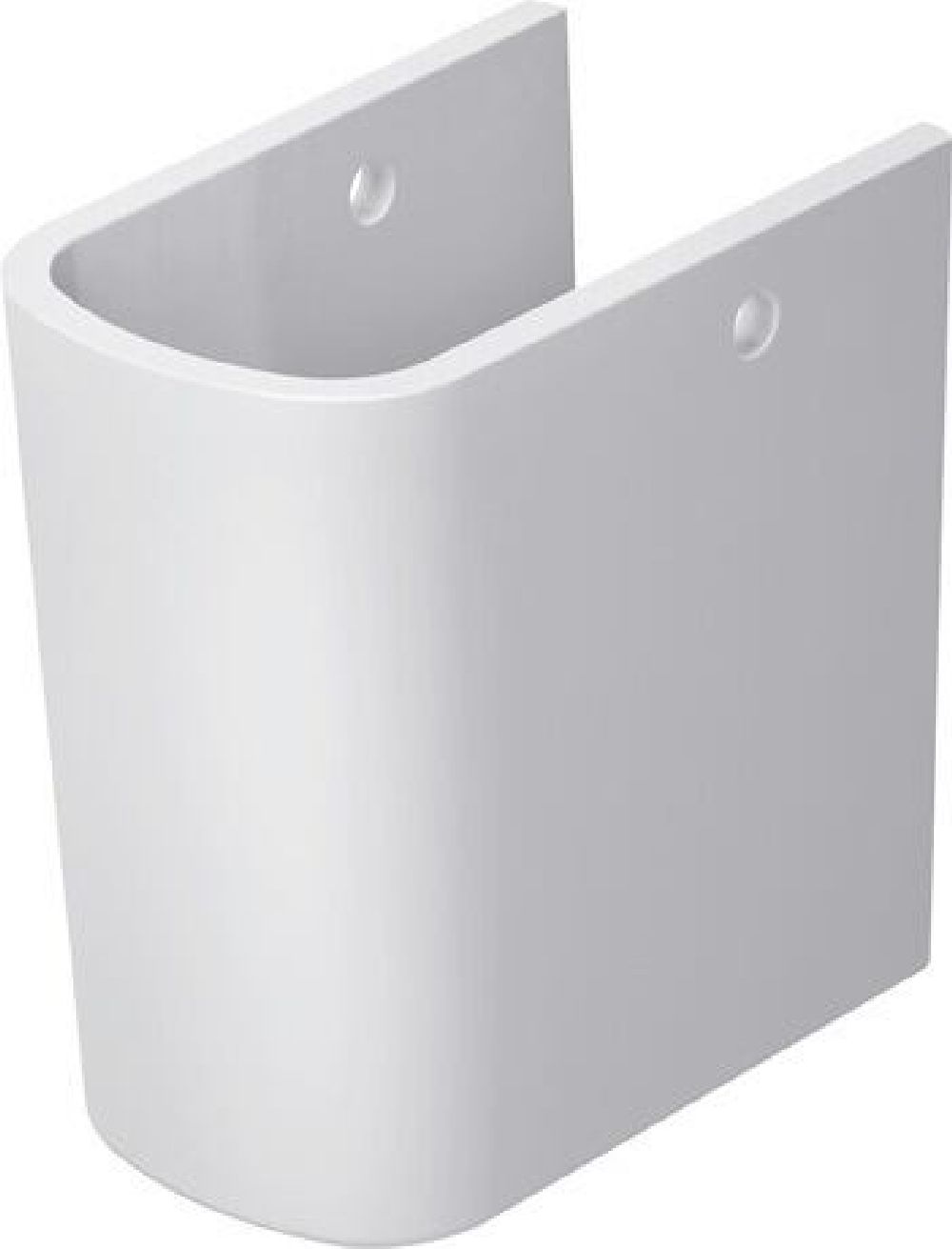 Duravit D-Neo polosloup bílá 0858430000