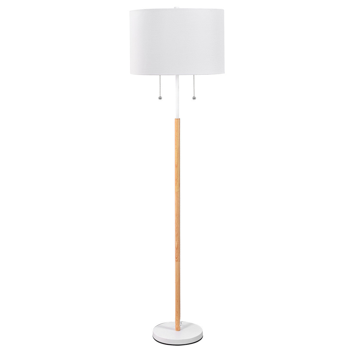 Light Prestige Fogo stojací lampa 2x15 W bílá LP03042FWH