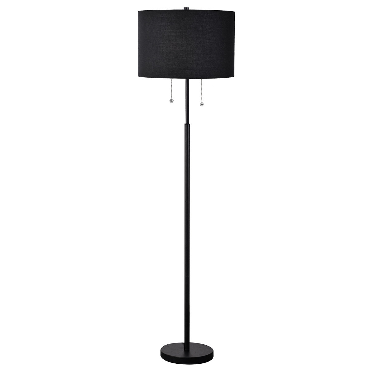 Light Prestige Fogo stojací lampa 2x15 W černá LP03042FBK