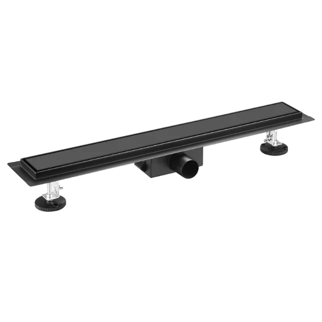 Balneo Duplex Next Black odtokový žlábek 110 cm černá BLK110N