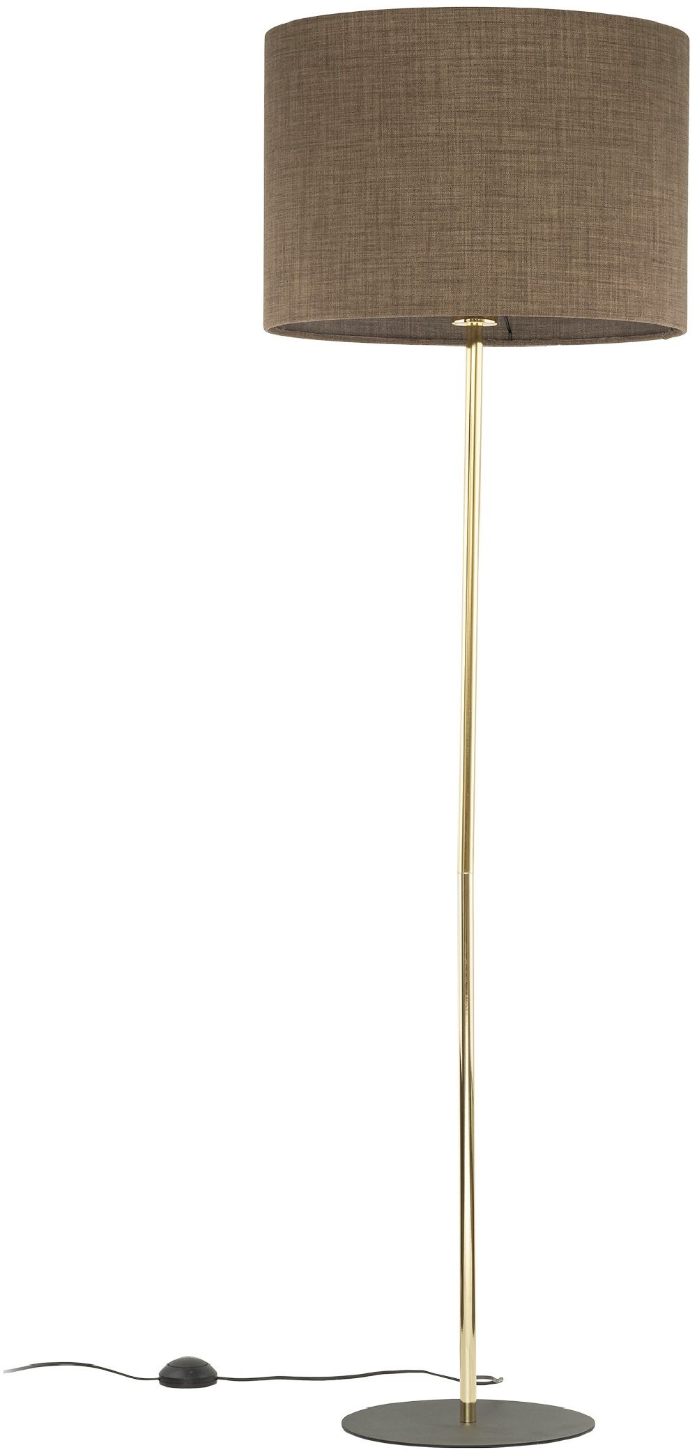 TK Lighting Umberto stojací lampa 1x15 W hnědá 16031