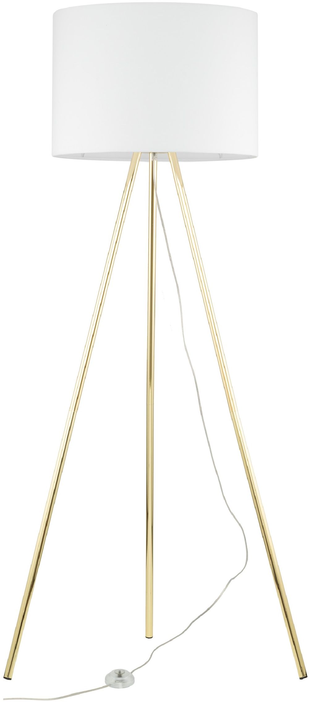 TK Lighting Umberto stojací lampa 1x15 W bílá 6637
