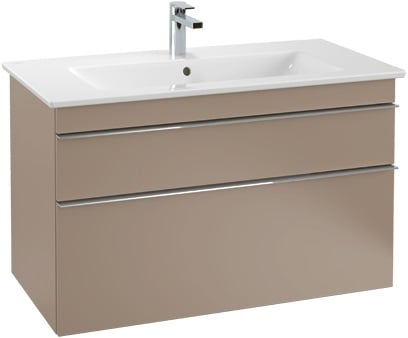 Villeroy & Boch Venticello skříňka 95.3x50.2x59 cm pod umyvadlo závěsná šedá A92601VM