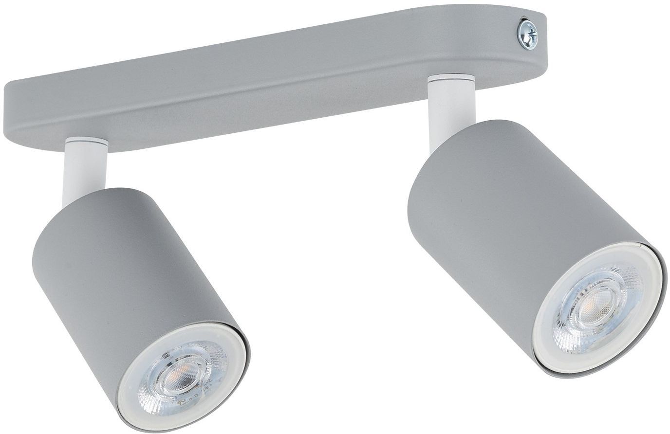 TK Lighting Livia stropní světlo 2x10 W šedá 10241
