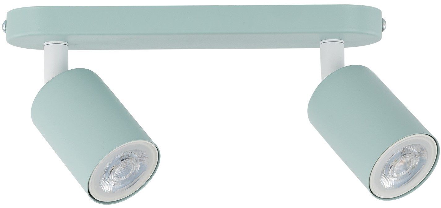 TK Lighting Livia stropní světlo 2x10 W mátová 10235