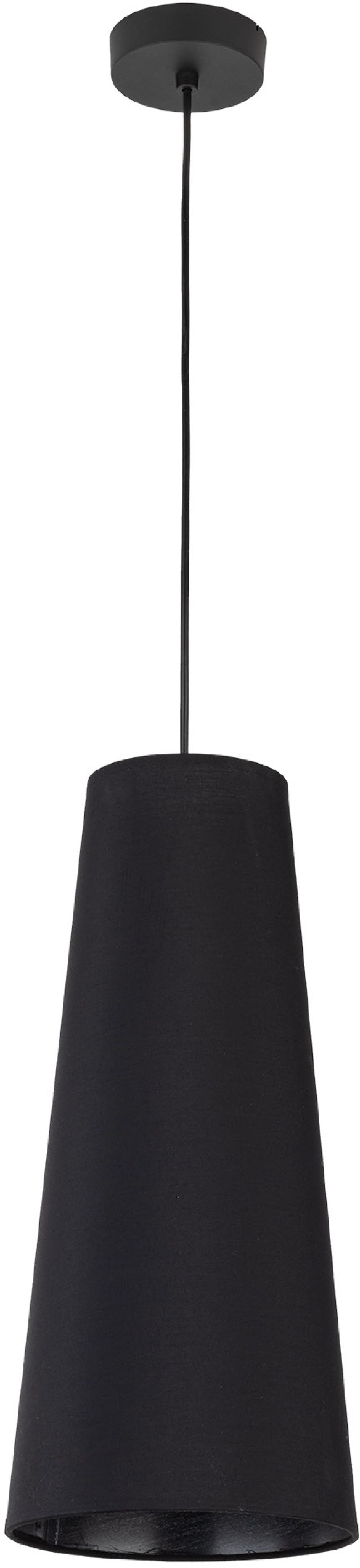 TK Lighting Zing závěsné svítidlo 1x15 W černá 10085