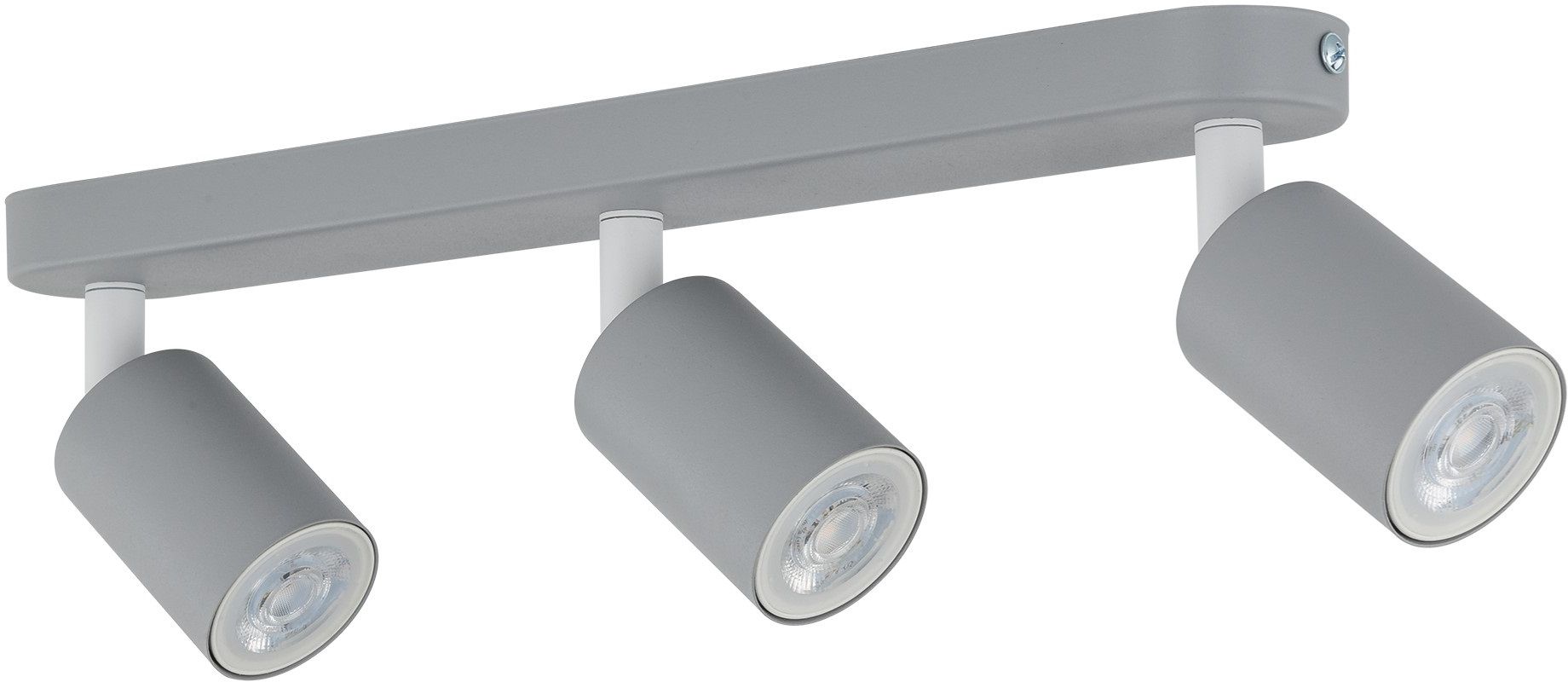 TK Lighting Livia stropní světlo 3x10 W šedá 10242