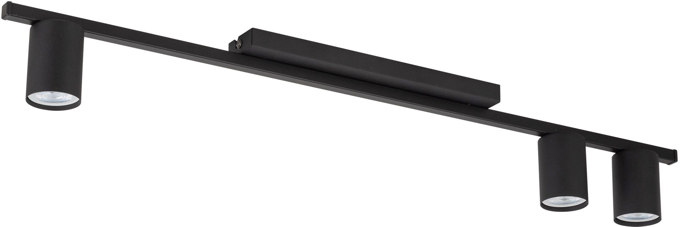 TK Lighting Logan stropní světlo 3x10 W černá 4565