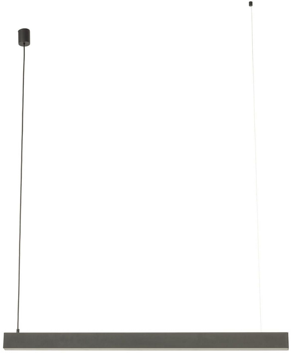 TK Lighting Luxe závěsné svítidlo 1x40 W černá 18080