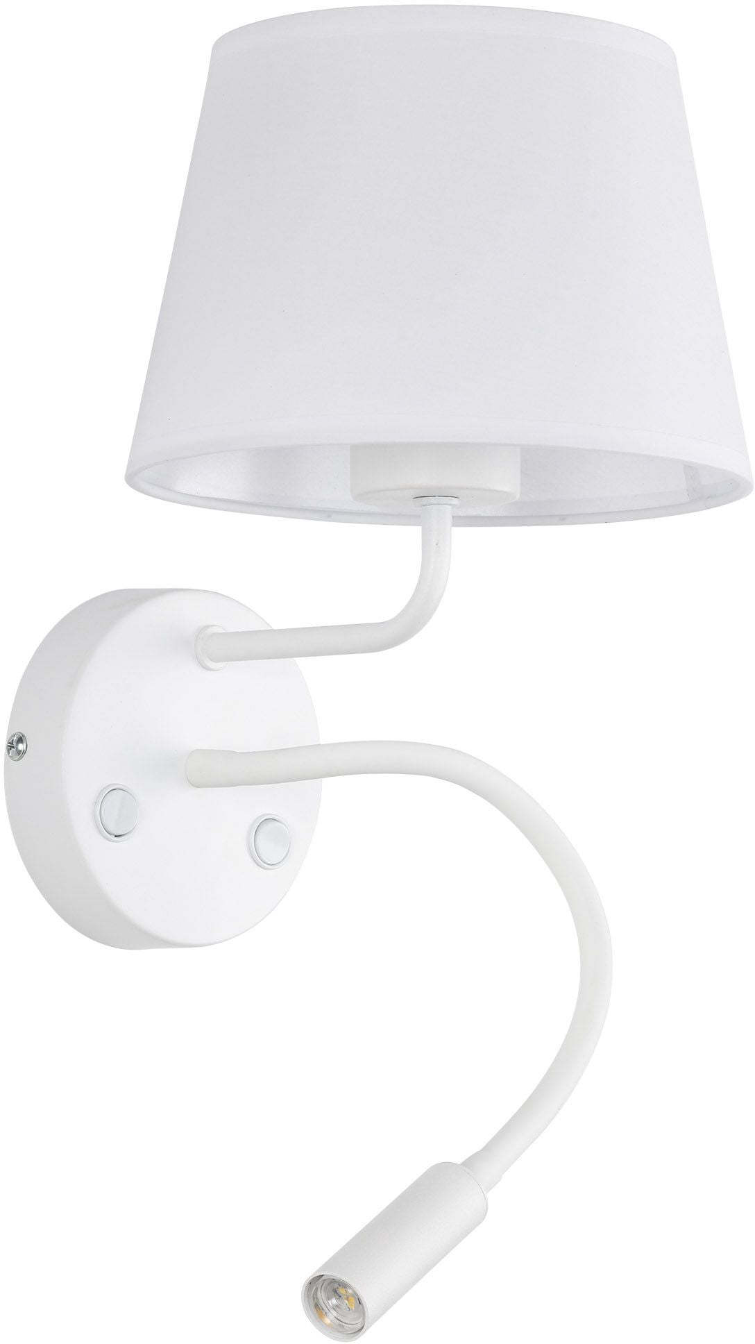 TK Lighting Maja nástěnné svítidlo 2x15 W bílá 10080