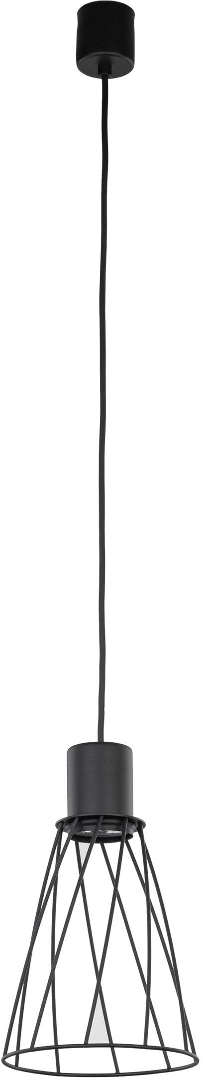TK Lighting Modesto závěsné svítidlo 1x10 W černá 10159