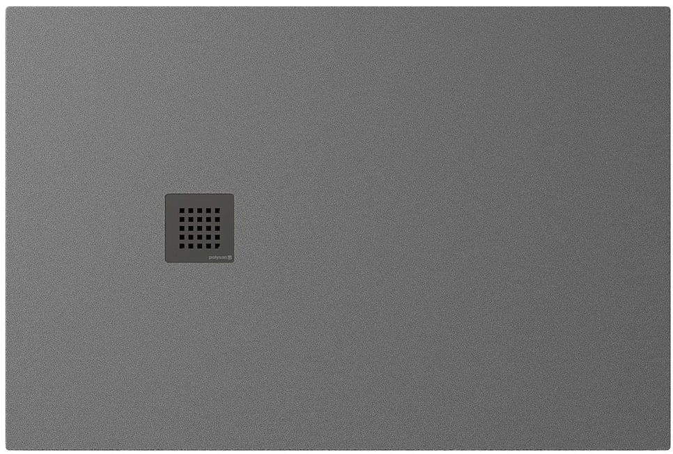 Polysan Treneca obdélníková sprchová vanička 130x80 cm šedá 84303.31