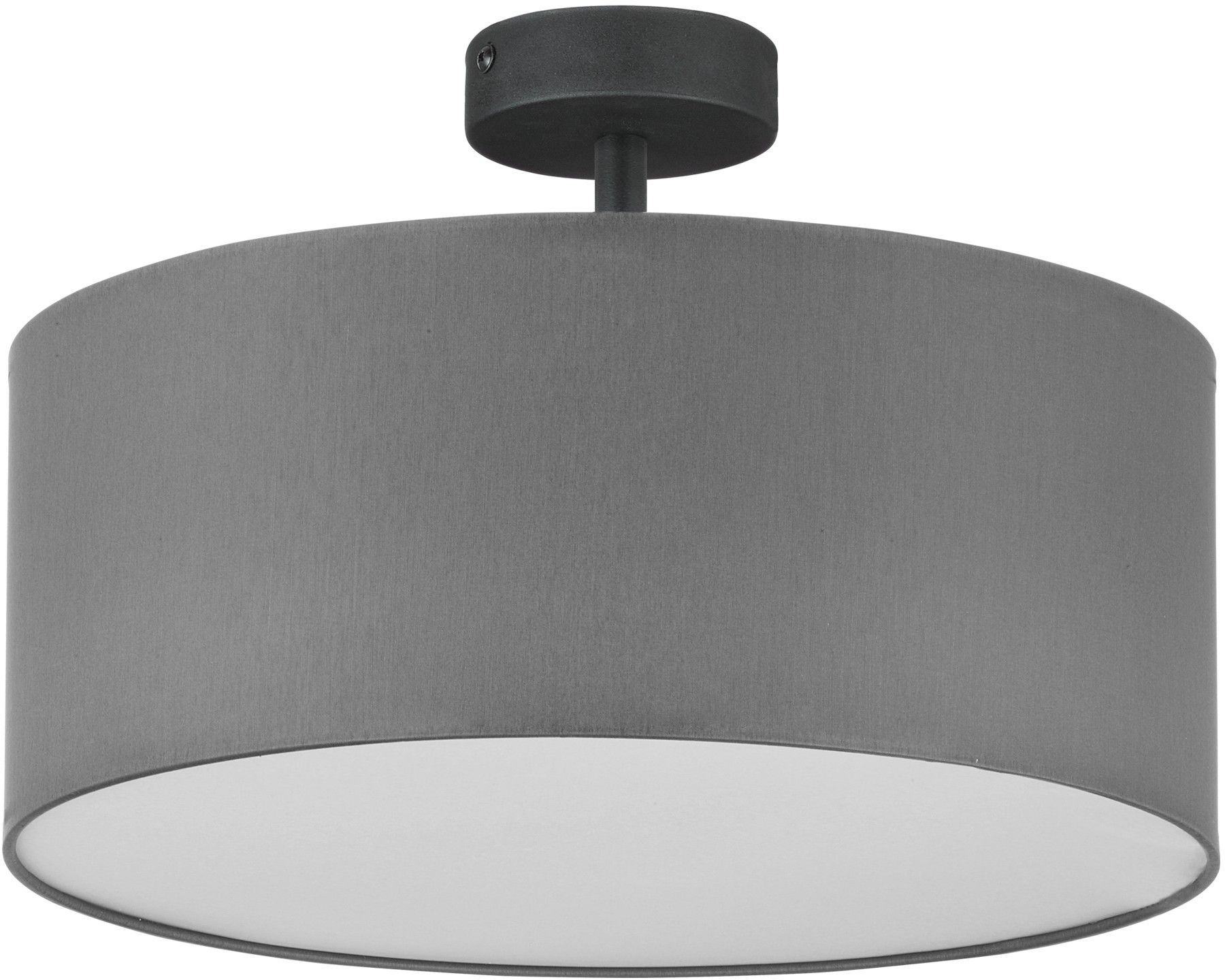 TK Lighting Rondo stropní světlo 4x15 W bílá-chrom-šedá 4240