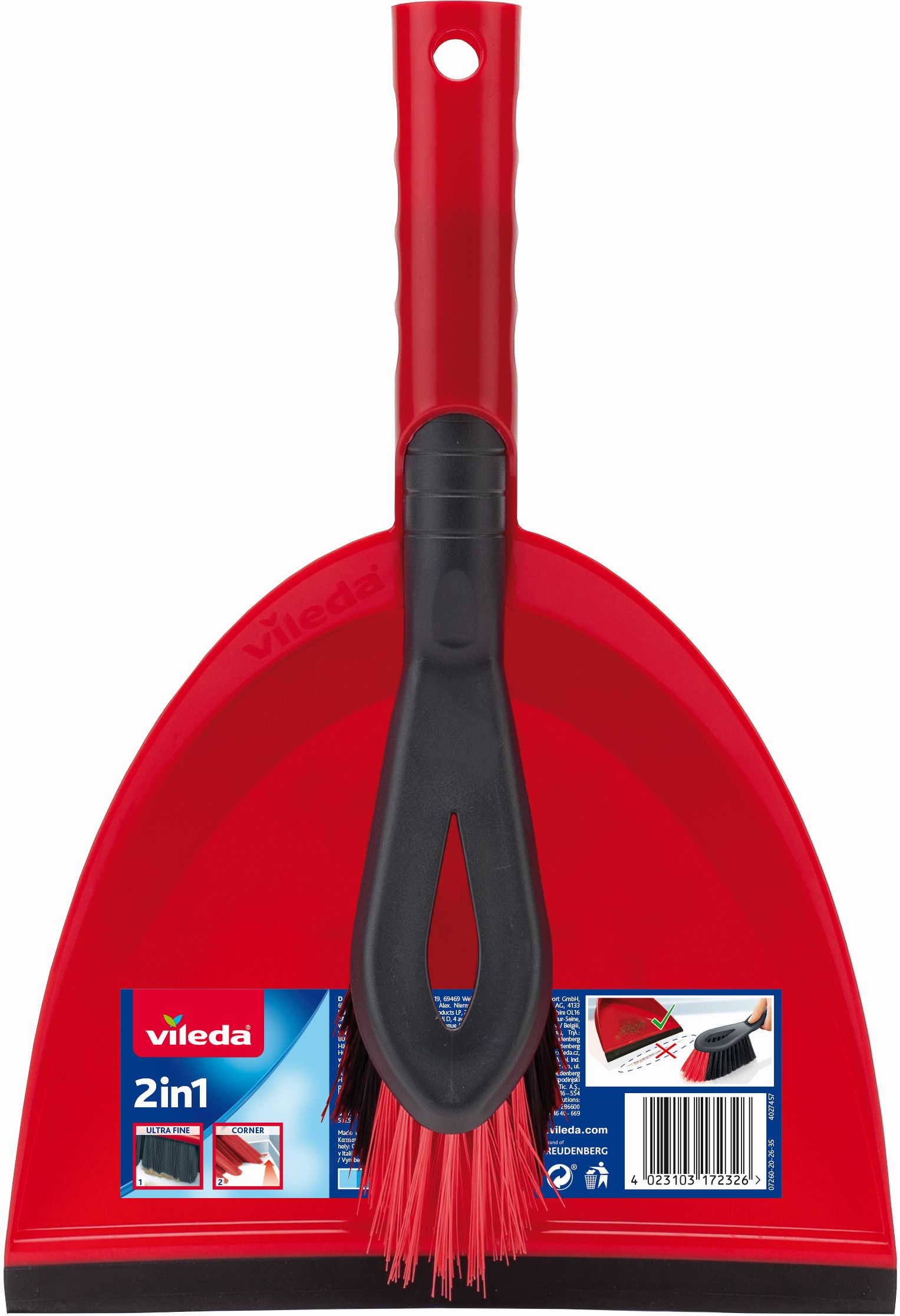 Vileda 2w1 smetáček a lopatka 141742