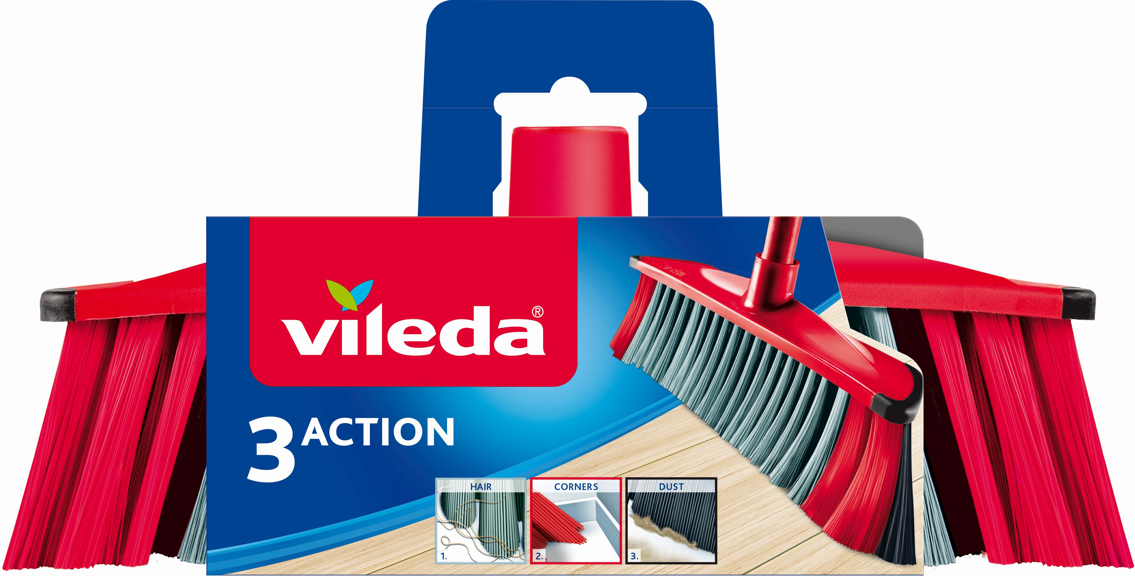 Vileda 3Action náhradní kartáč k wc štětce 175550