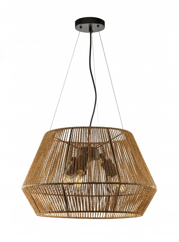 GTV Eranko závěsné svítidlo 3x40 W hnědá OS-ERAN2-05-DEC