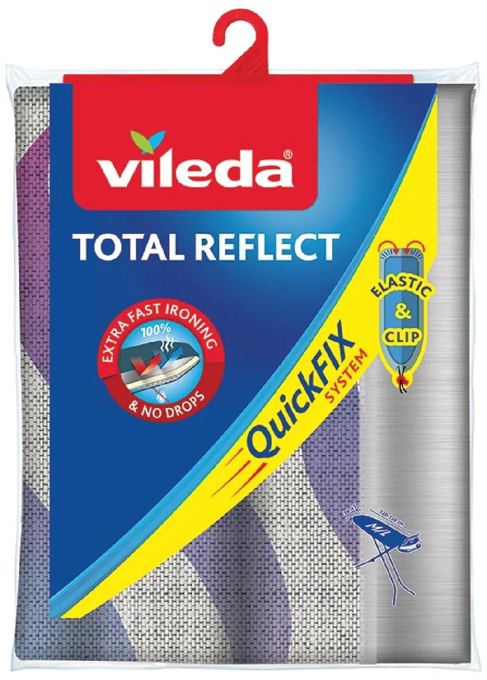 Vileda Total Reflect povlak na žehlicí prkno 130x45 cm 163263
