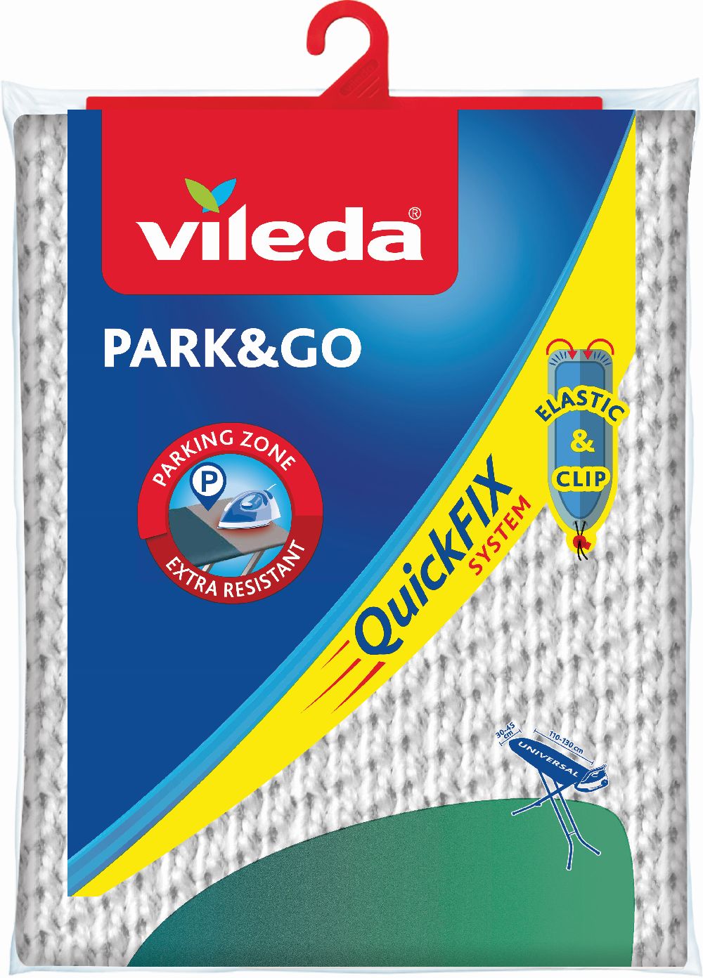 Vileda Park&Go povlak na žehlicí prkno 130x45 cm 172219