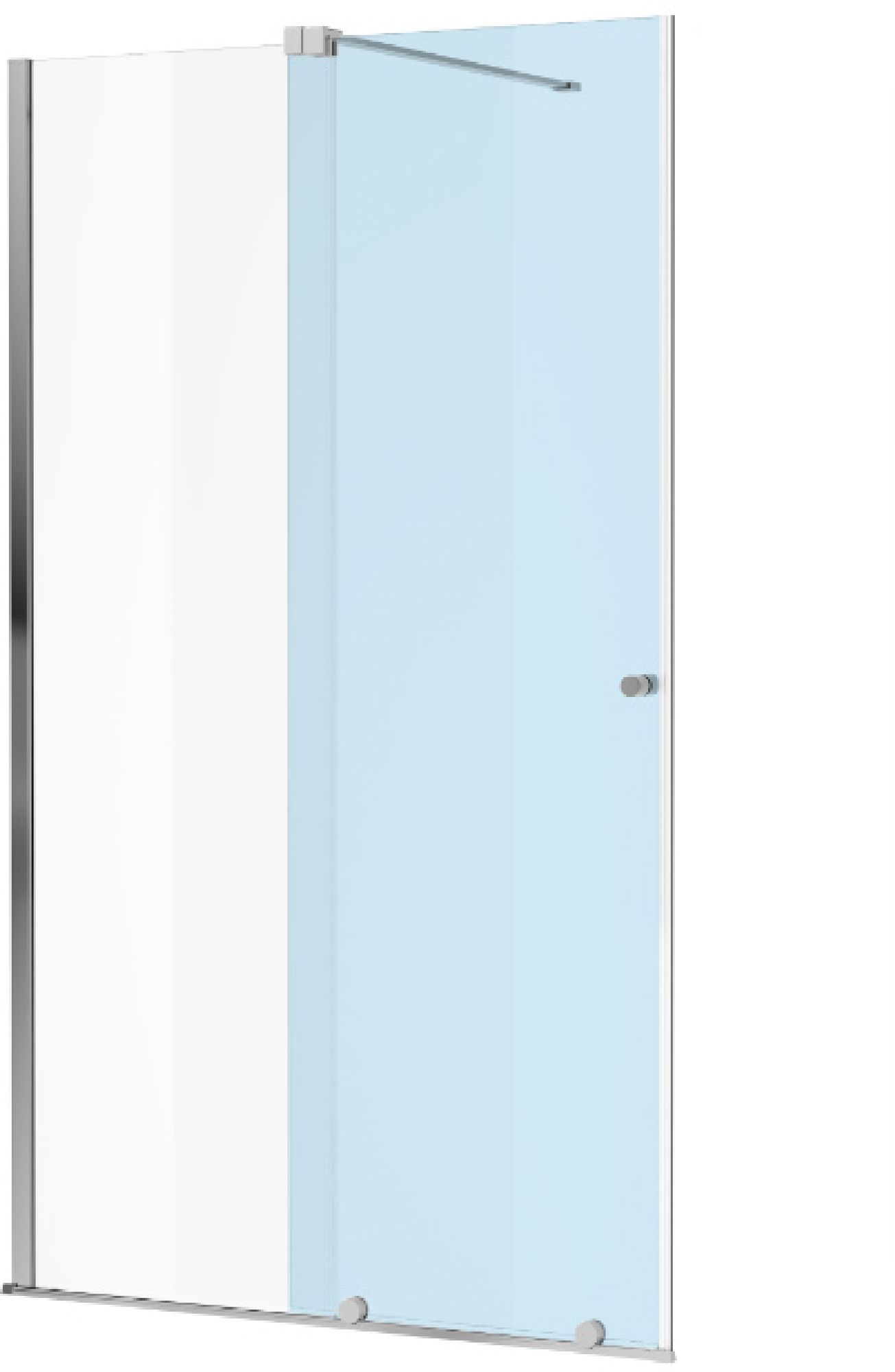 Excellent Ortigo sprchové dveře 140 cm posuvné /průhledné sklo KAEX.5007.01.1400.LP1/2