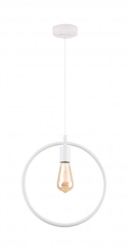 GTV Fija závěsné svítidlo 1x40 W bílá OS-FI-E27-00-DEC