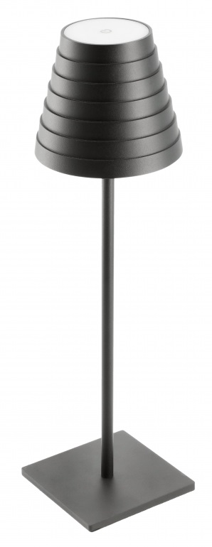 GTV Fizzi stolní lampa 1x2.5 W černá LD-FIZZI-10-DEC