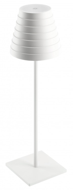 GTV Fizzi stolní lampa 1x2.5 W bílá LD-FIZZI-00-DEC