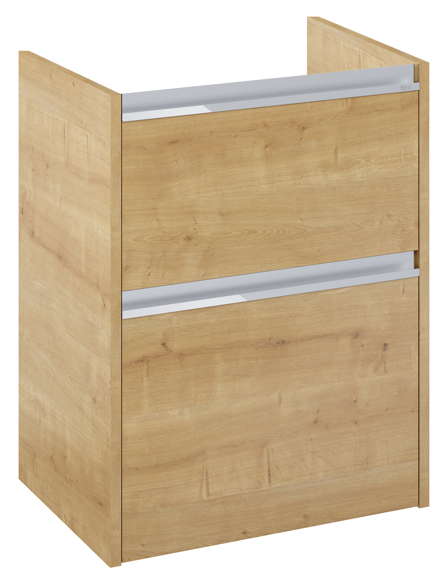 Roca Gap Pro skříňka 58.5x46x66.3 cm pod umyvadlo závěsná dub A857896464