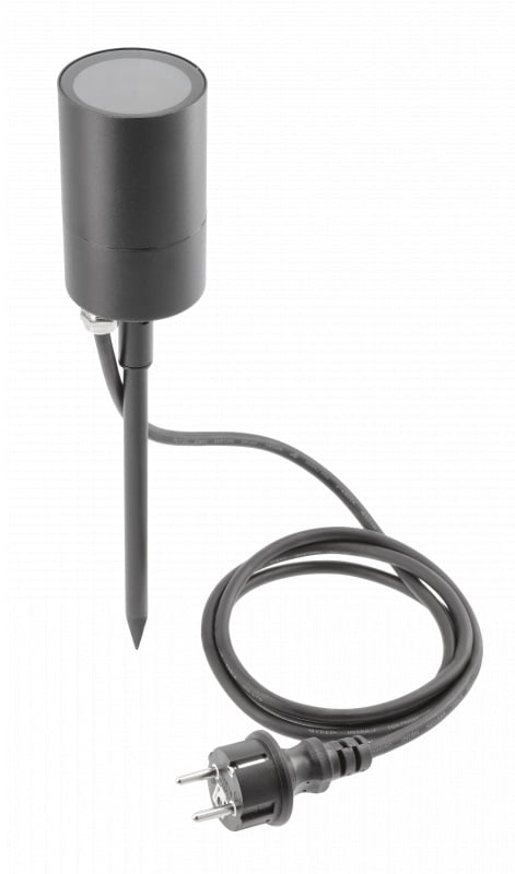 GTV Riven venkovní stojací lampa 1x20 W černá OS-GRAZIEGU10-20