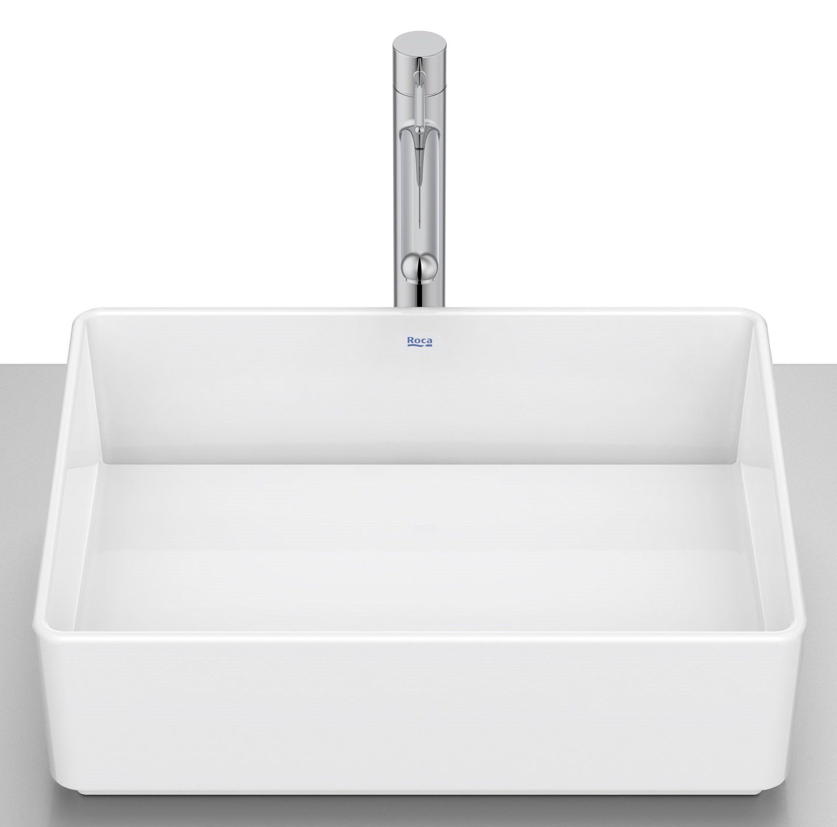 Roca Tura umyvadlo 45x35 cm obdélníkový na pult bílá A327691S00