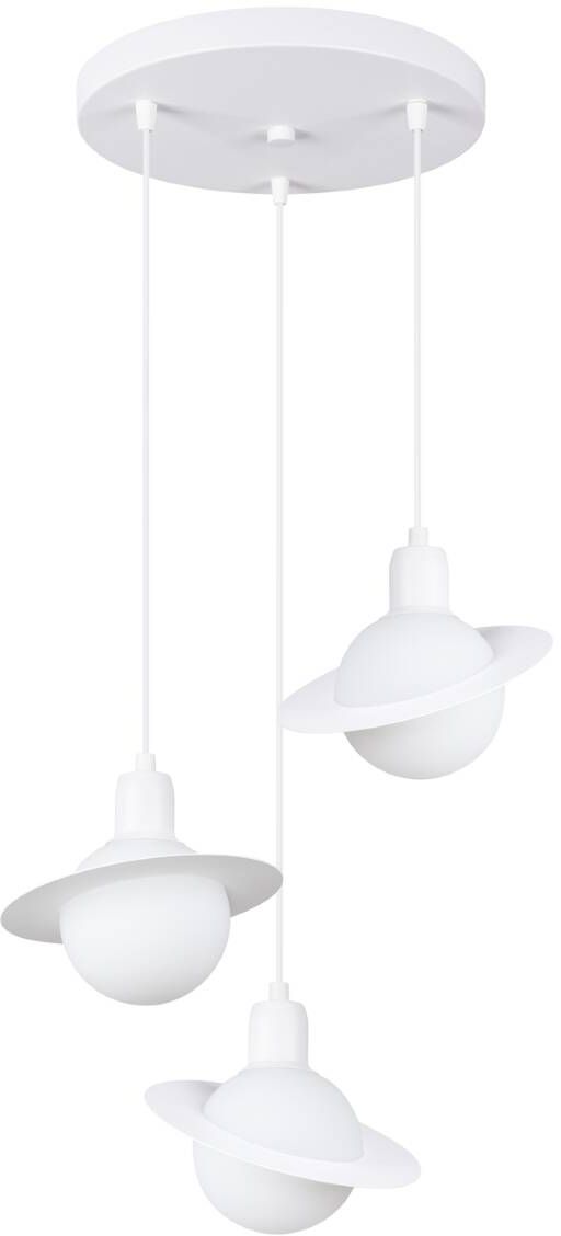 Sollux Lighting Hyperion závěsné svítidlo 3x8 W bílá SL.1357