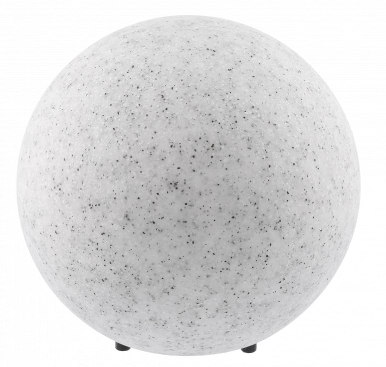 GTV Marmo venkovní stojací lampa 1x20 W bílá-šedá OS-MARMO28-00