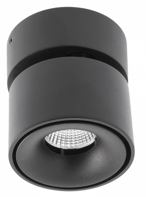 GTV Bianco stropní světlo 1x8 W černá LD-BNCC8WOC-NB