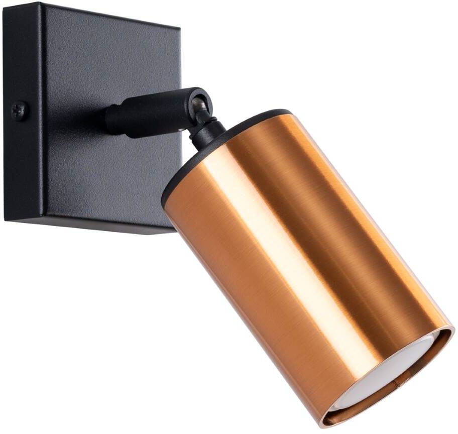 Sollux Lighting Winx nástěnné svítidlo 1x10 W černá-měděná SL.1374