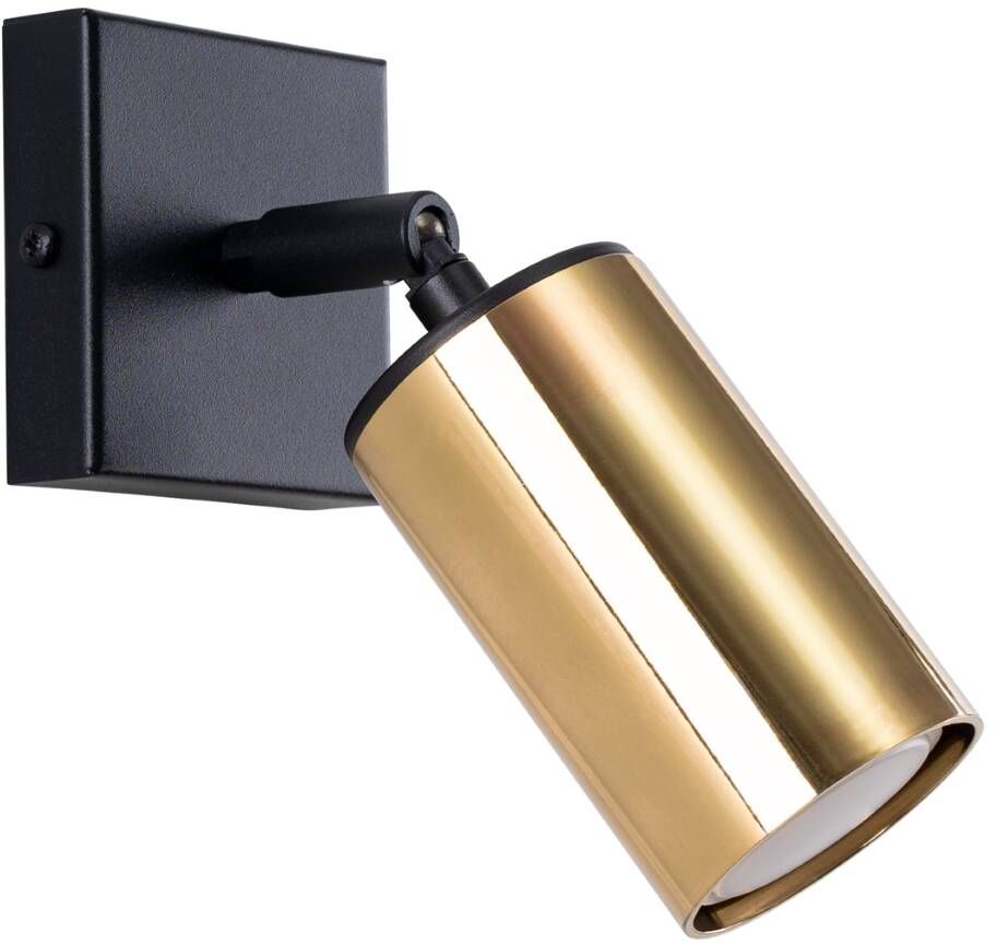 Sollux Lighting Winx nástěnné svítidlo 1x10 W černá-zlatá SL.1382