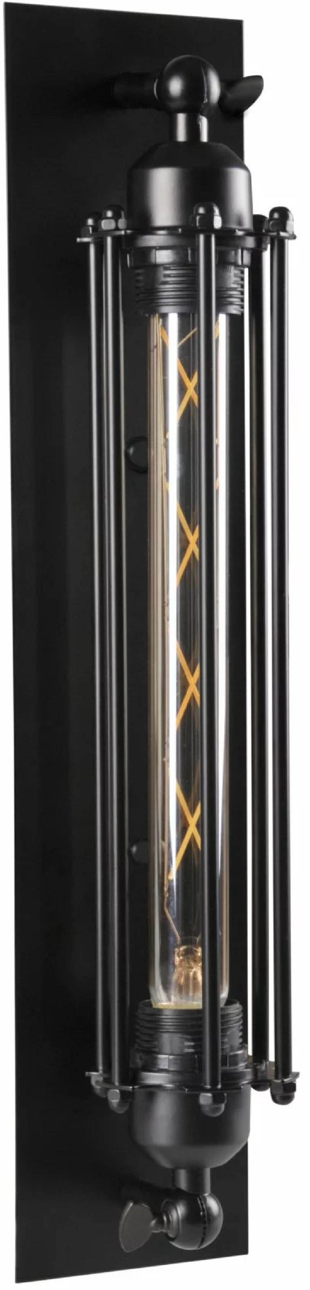 Goldlux Retro nástěnné svítidlo 1x20 W černá 326584