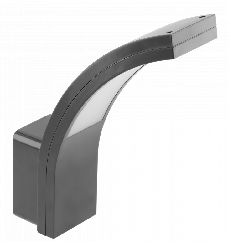 GTV Paris venkovní nástěnné svítidlo 1x10 W černá LD-PAR10W40BC-10