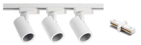 GTV Trax Bis světlo na kolejnice 3x20 W bílá XLT-Z3OP20SZ1B-00