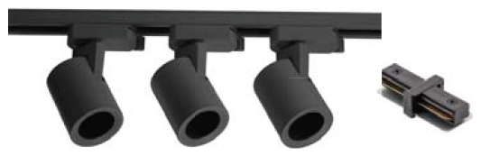 GTV Trax Bis světlo na kolejnice 3x20 W černá XLT-Z3OP20SZ1B-10