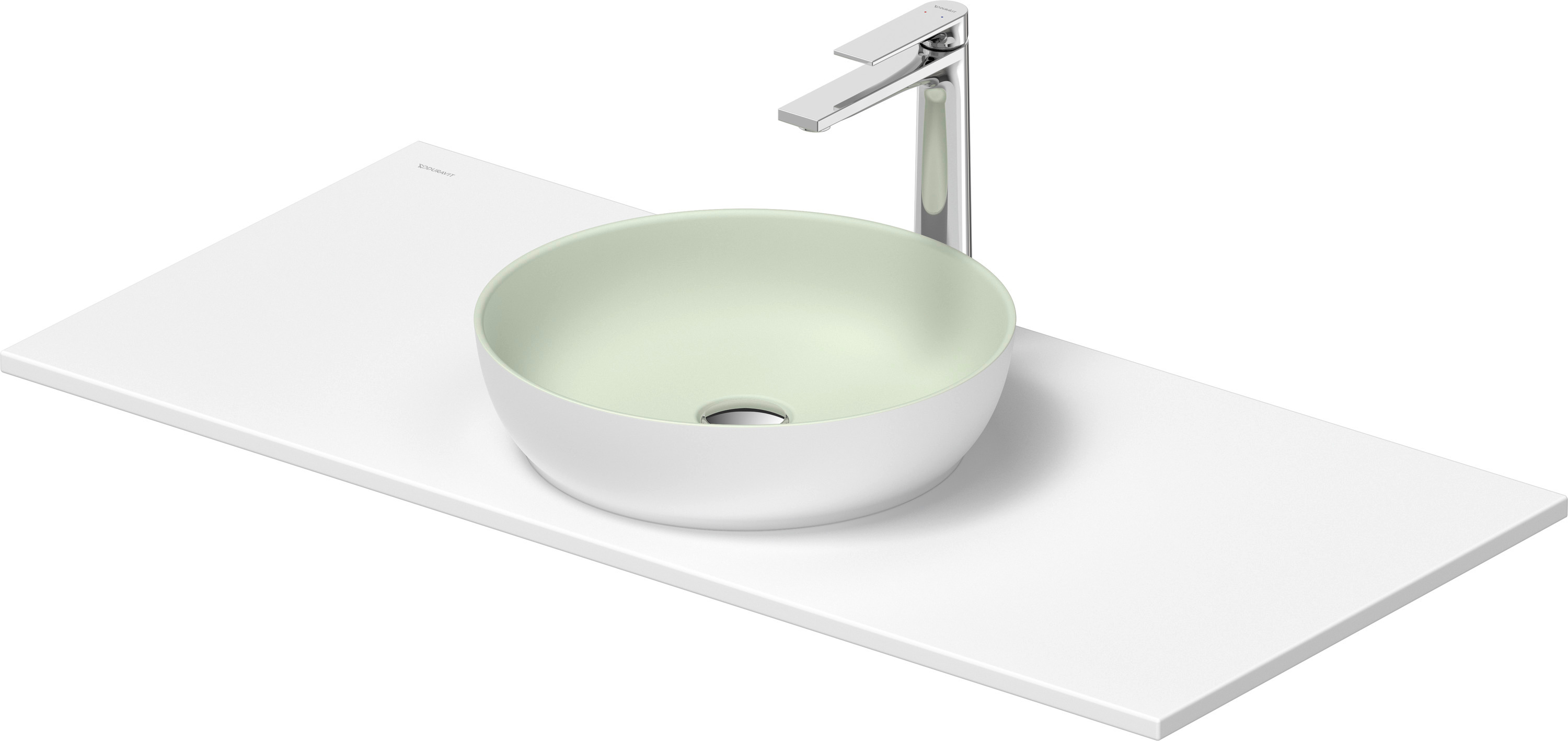 Duravit Sivida umyvadlo s konzolou 108 cm bílá 268014FG00