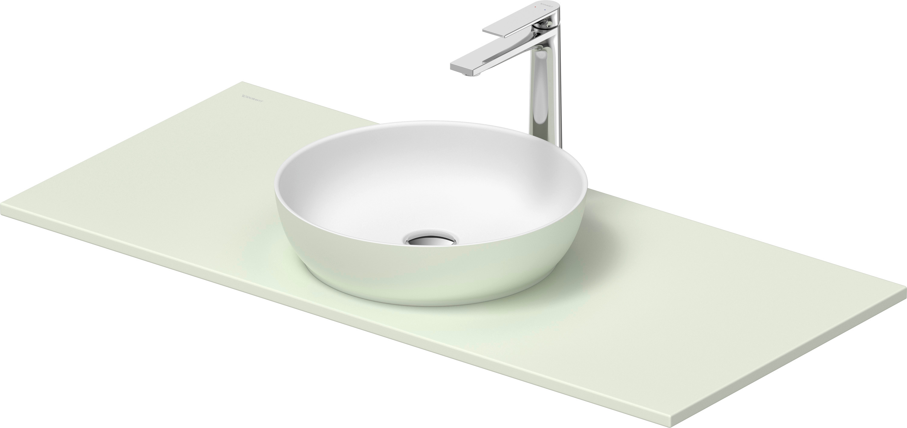 Duravit Sivida umyvadlo s konzolou 108 cm zelená 268014FH00