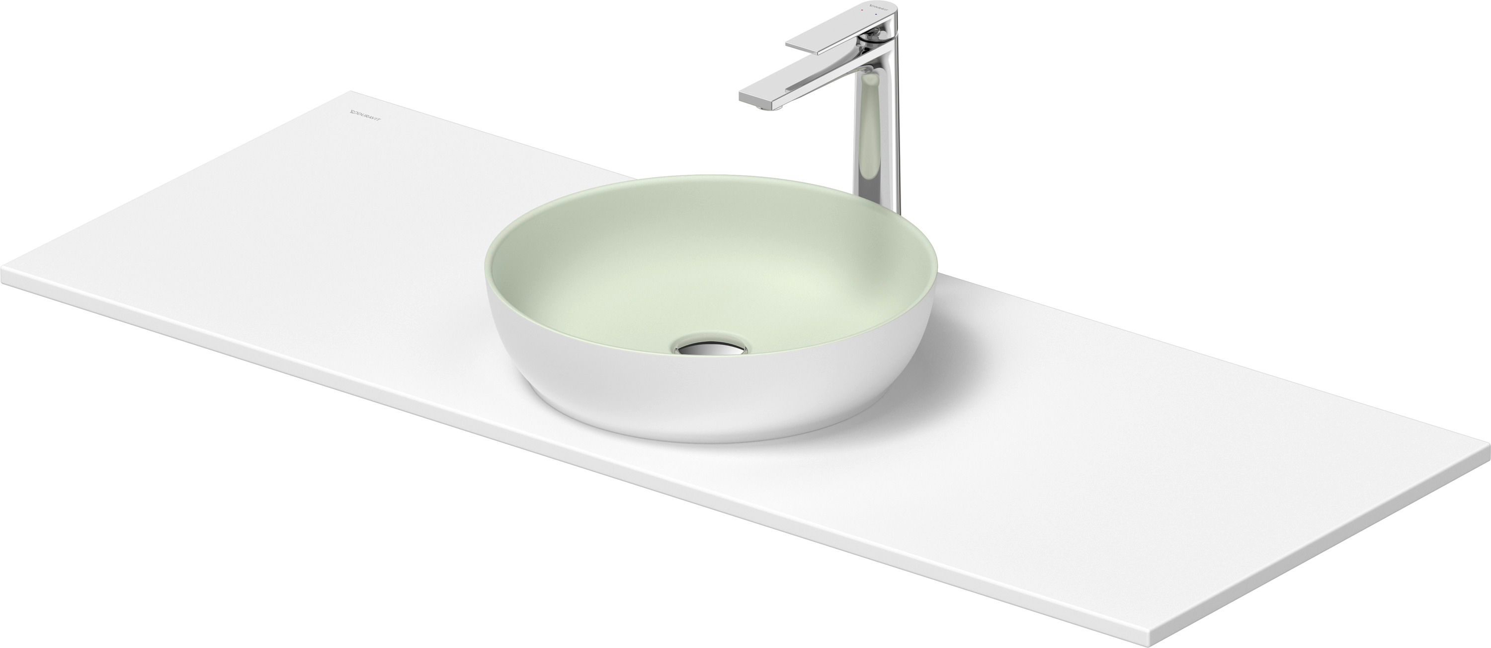 Duravit Sivida umyvadlo s konzolou 128 cm bílá 268015FG00