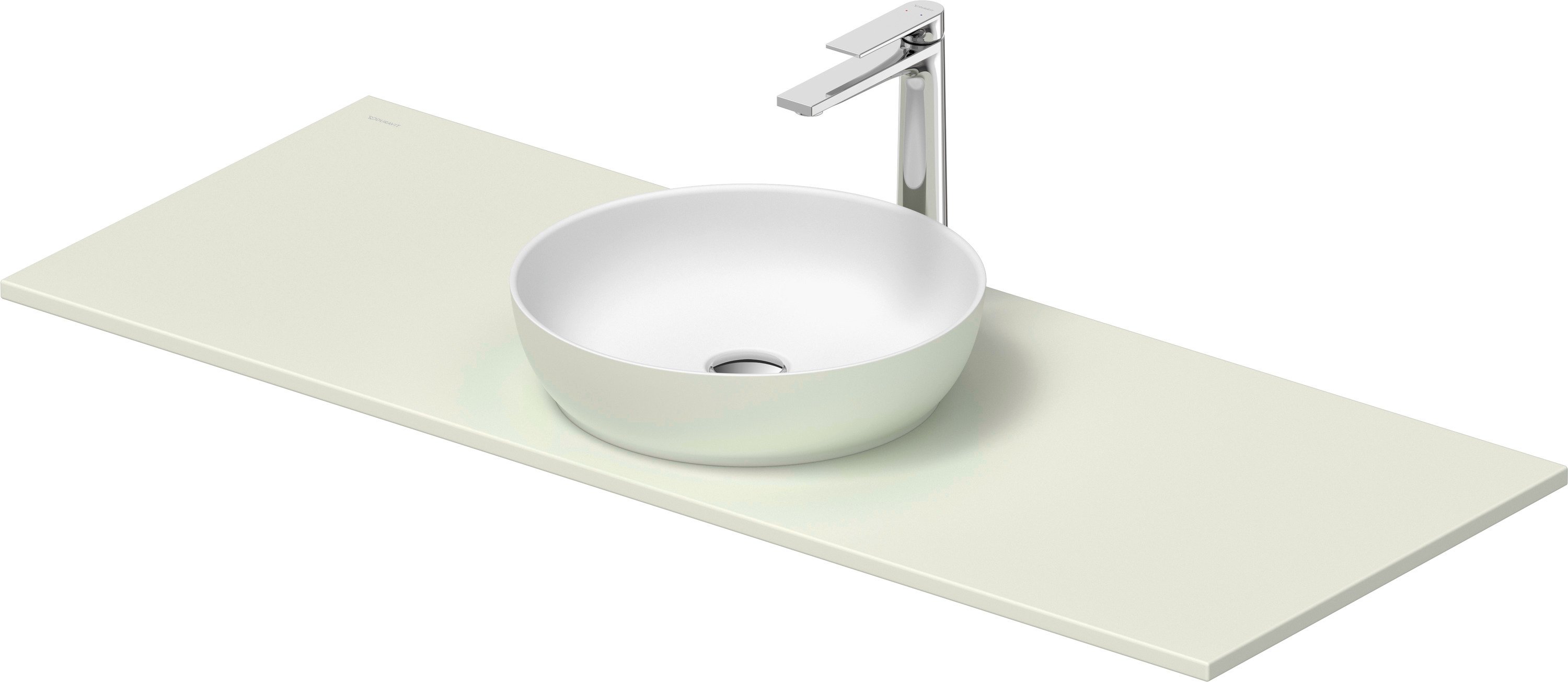 Duravit Sivida umyvadlo s konzolou 128 cm zelená 268015FH00