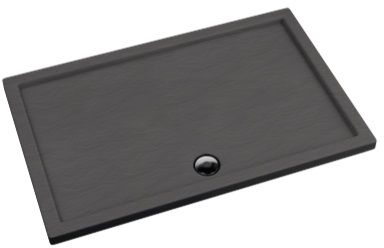 Schedpol Caspar obdélníková sprchová vanička x80 cm šedá 3.266/S/ST