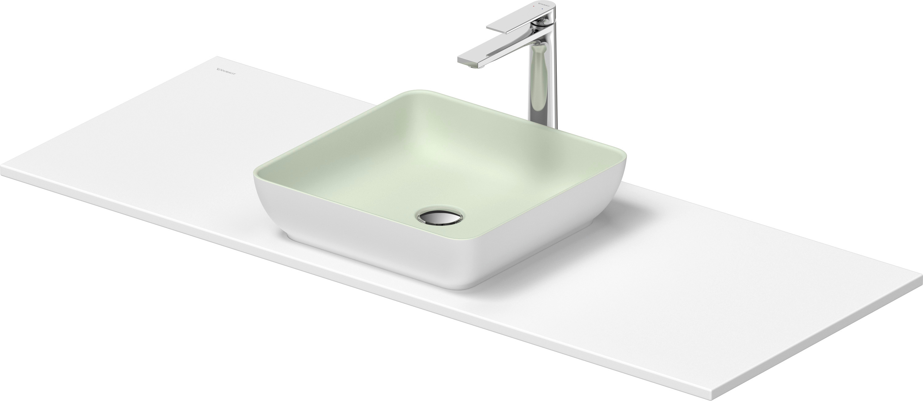 Duravit Sivida umyvadlo s konzolou 128 cm bílá 268020FG00