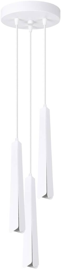 Sollux Lighting Prysm závěsné svítidlo 3x8 W bílá SL.1398