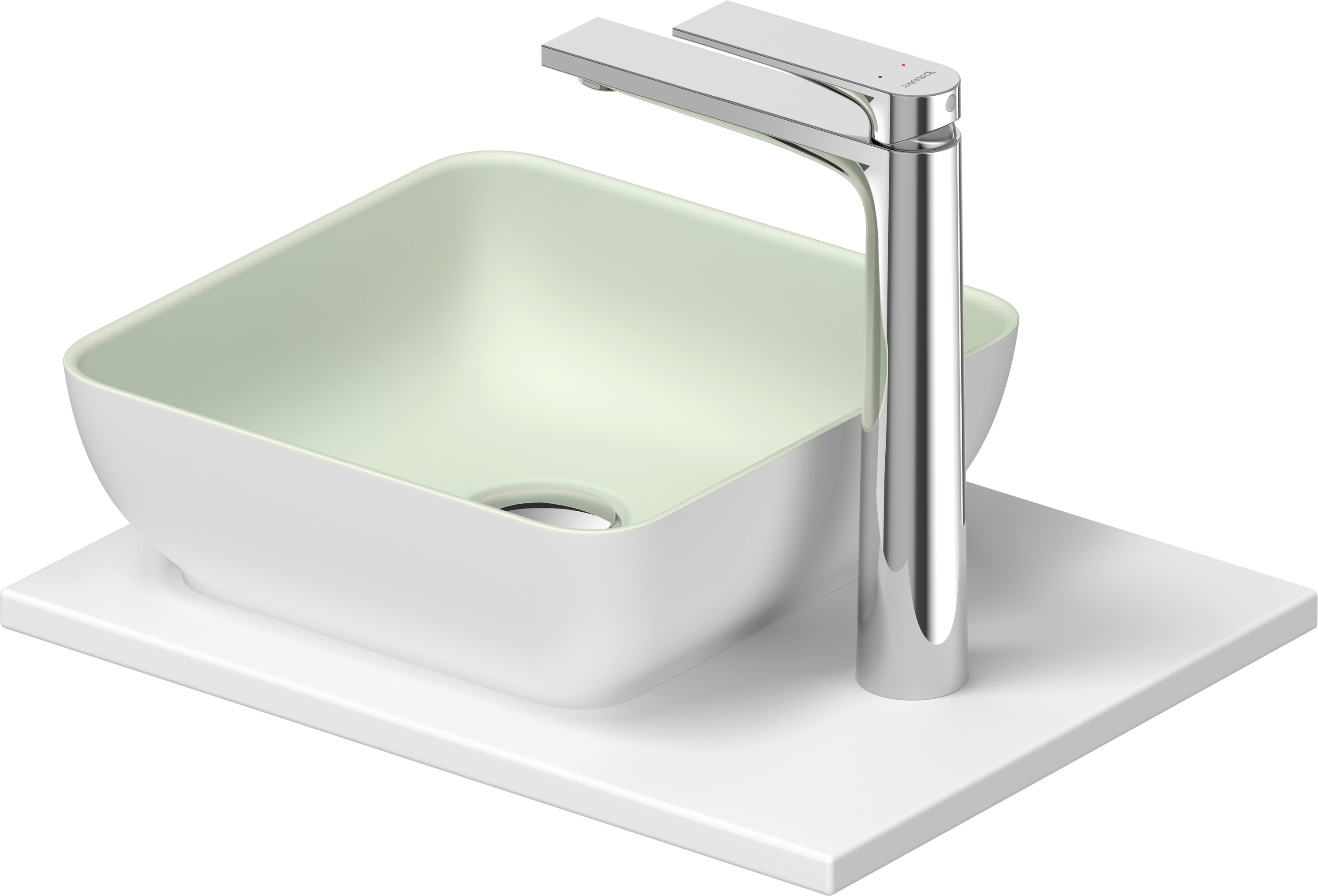 Duravit Sivida umyvadlo s konzolou 41 cm bílá 268023FG00