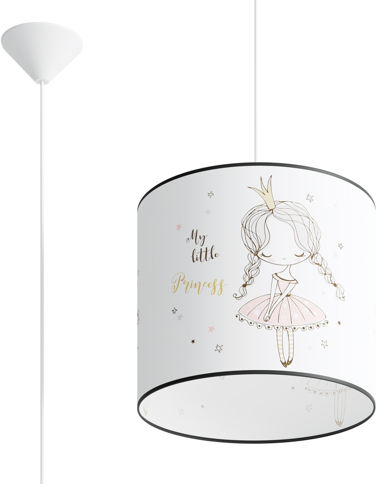 Sollux Lighting Princess závěsné svítidlo 1x15 W vícebarevná SL.1414