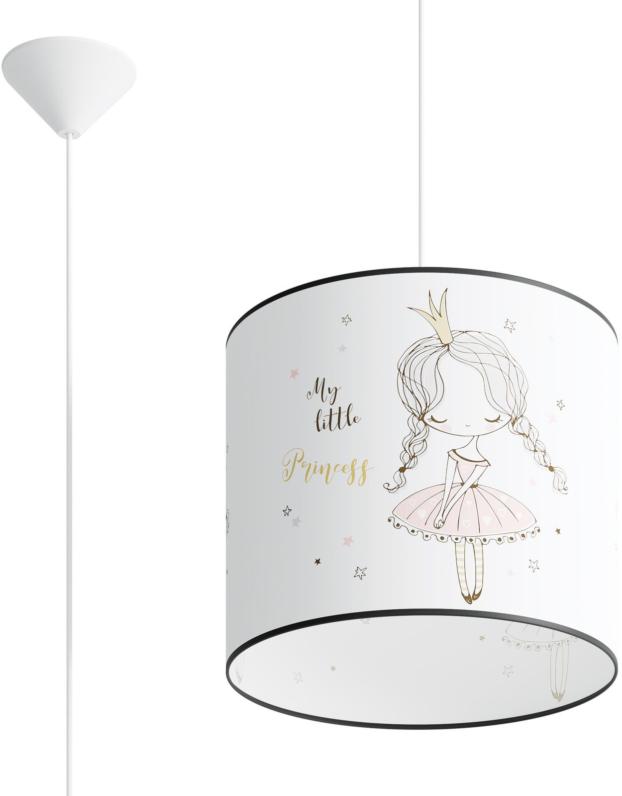 Sollux Lighting Princess závěsné svítidlo 1x15 W vícebarevná SL.1415